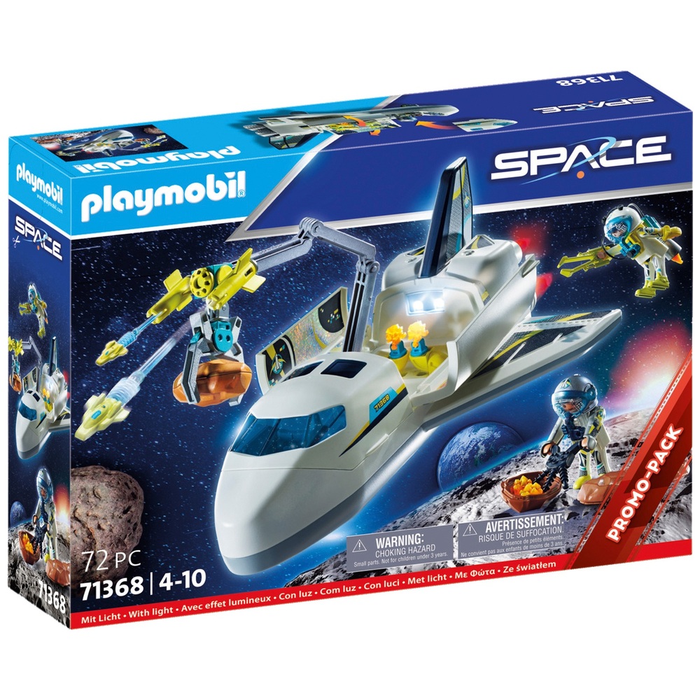 PLAYMOBIL 71368 Weltraummission Space Shuttle-Packung
