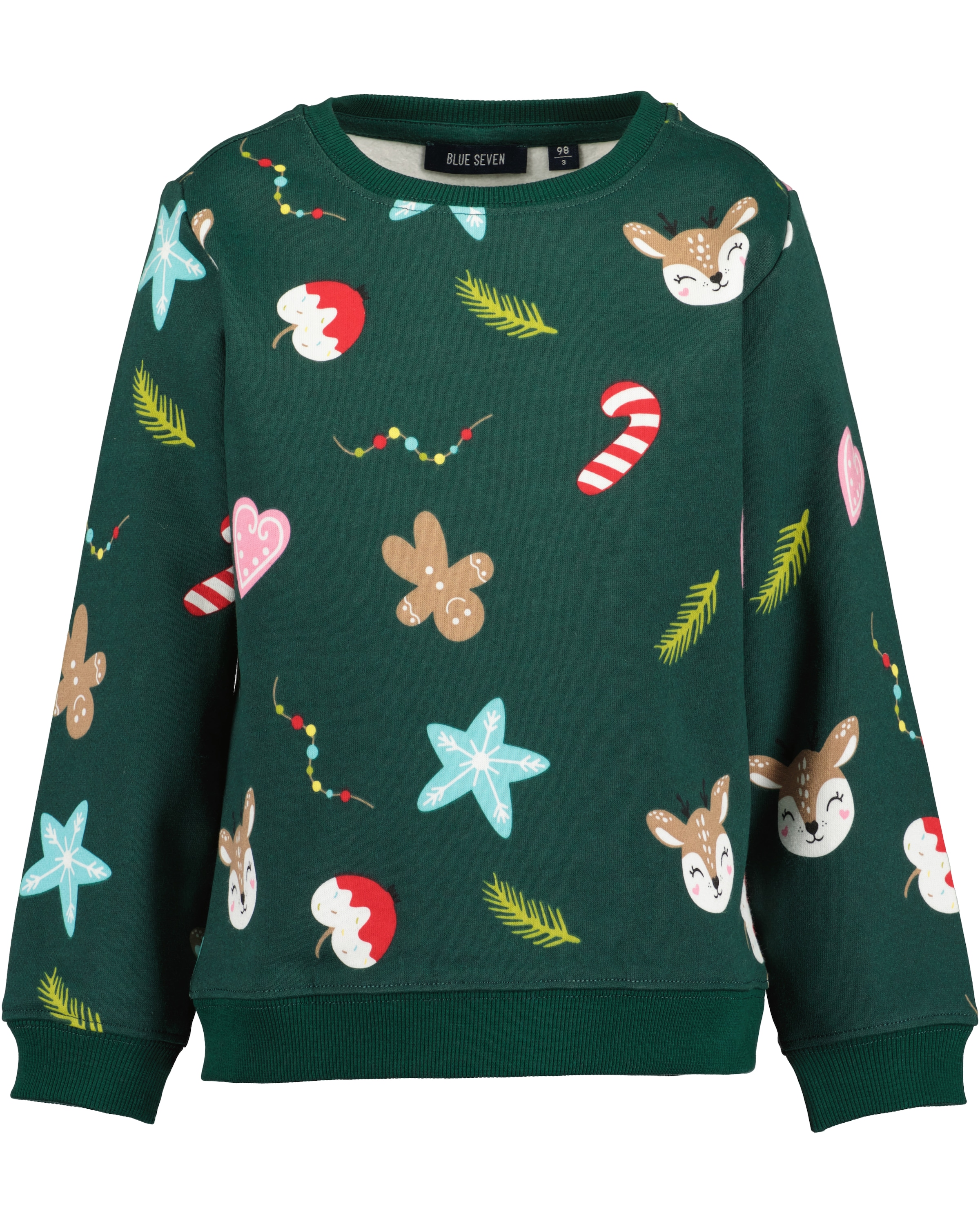 Blue Seven Sweatshirt , mit weihnachtlichen Motiven