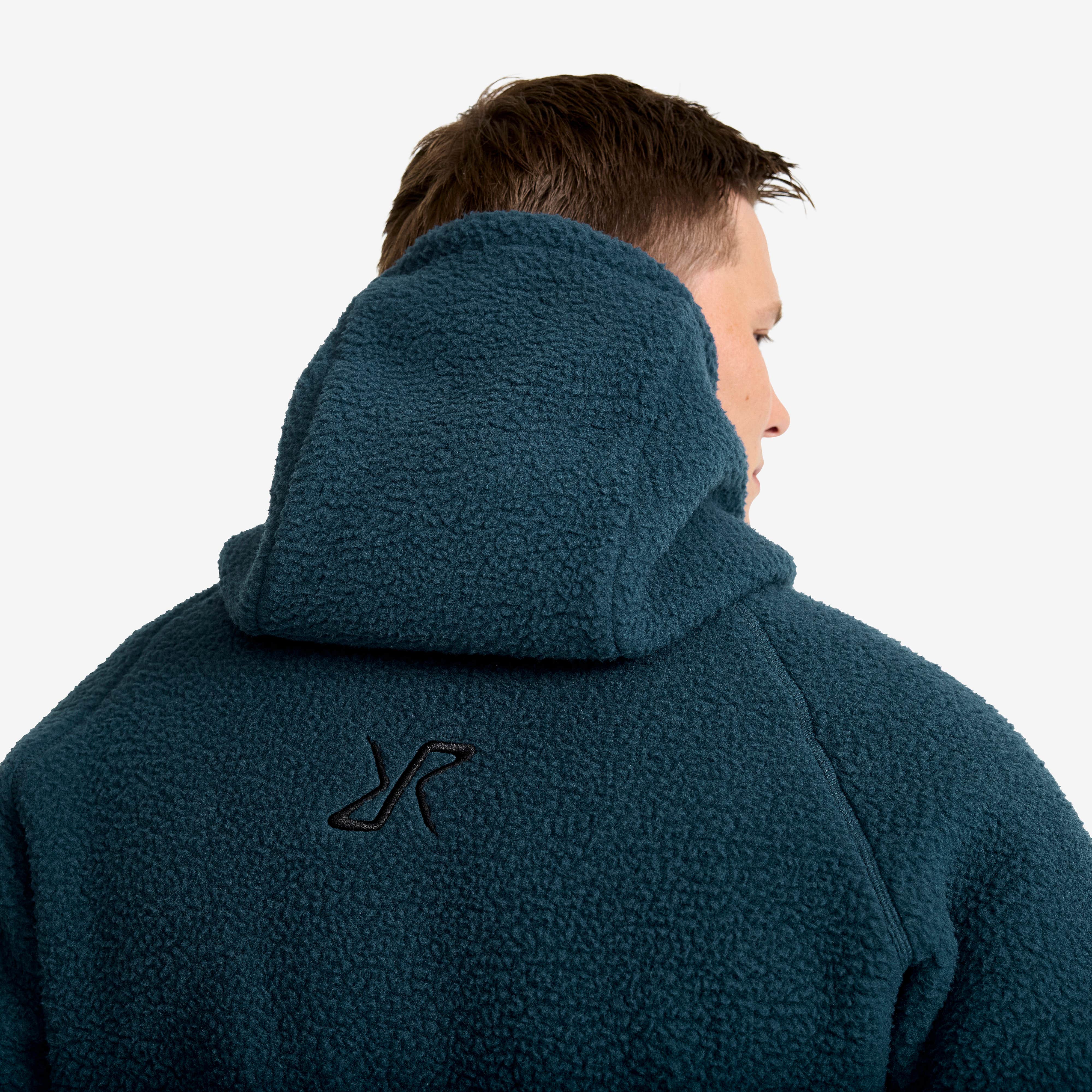 Sherpa Hoodie Herre Moonlit Ocean