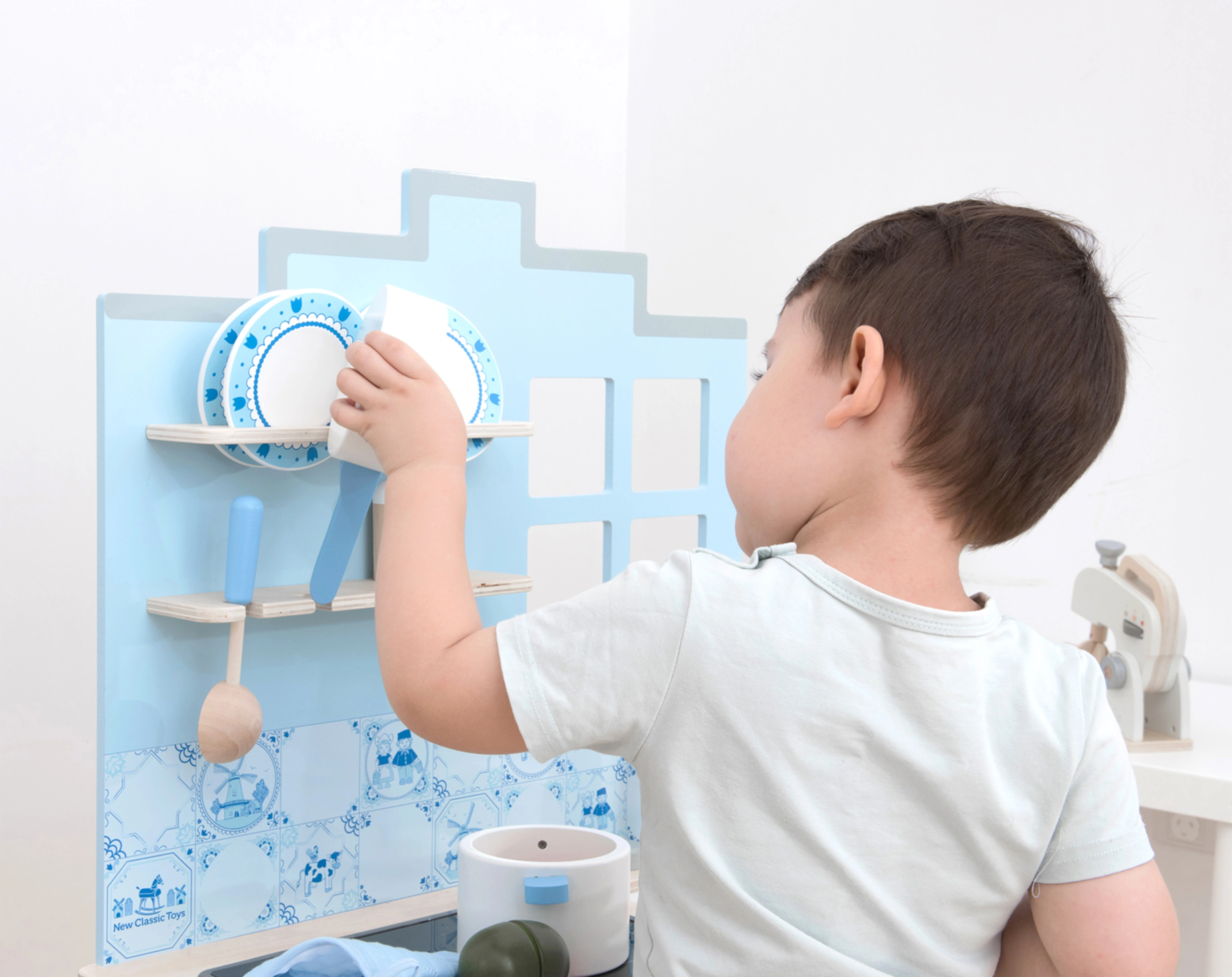 Kinder-Küche DELFT in blau
