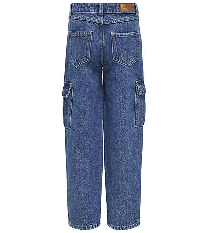Kids Only Jeans - Cargo - KogHarmony - Medium Blue Denim
