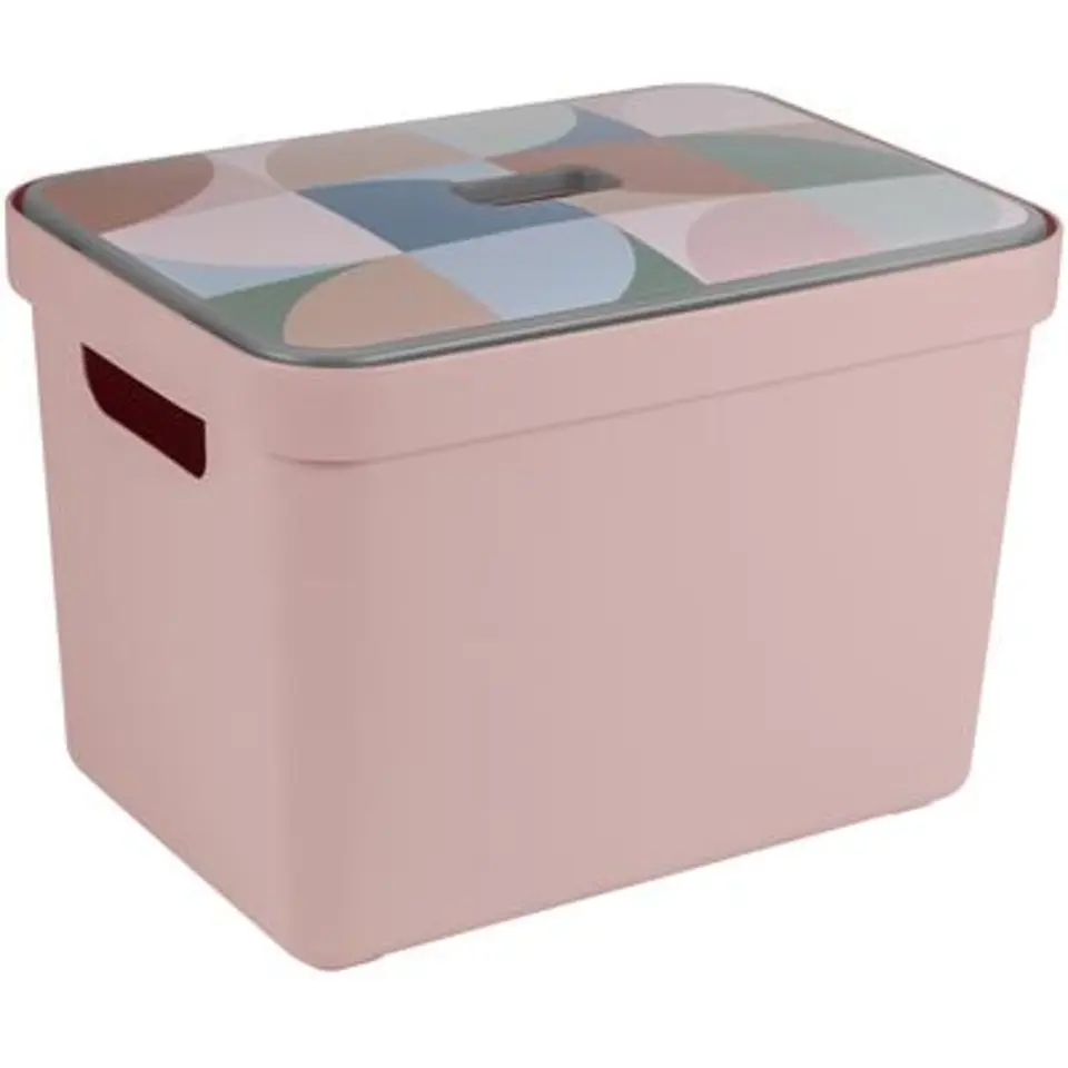 Sigma home opbergbox 18L roze