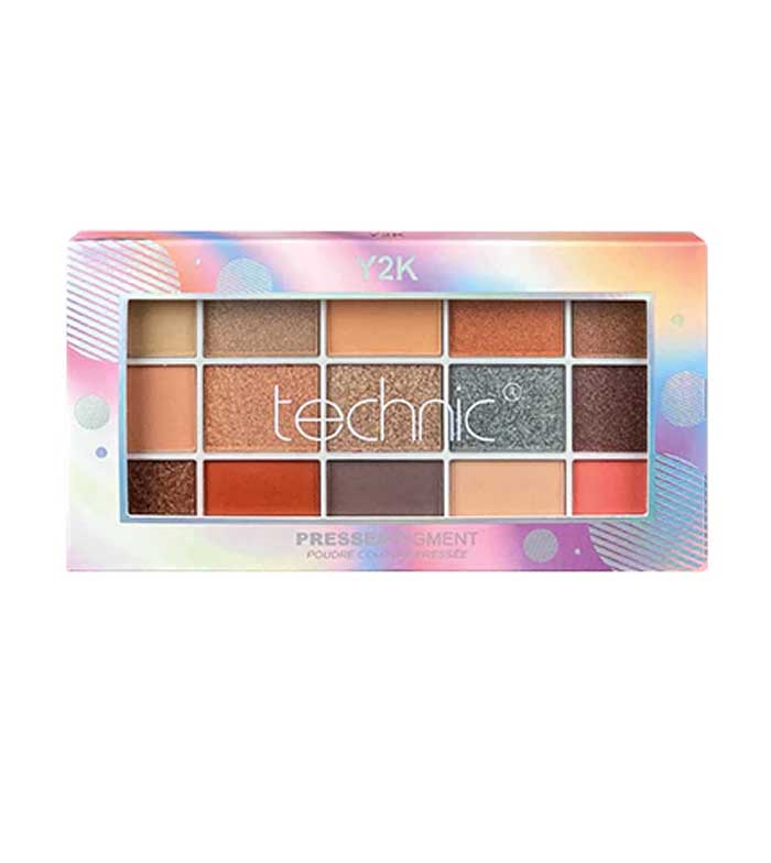Technic Cosmetics - Paleta de pigmentos prensados Y2K