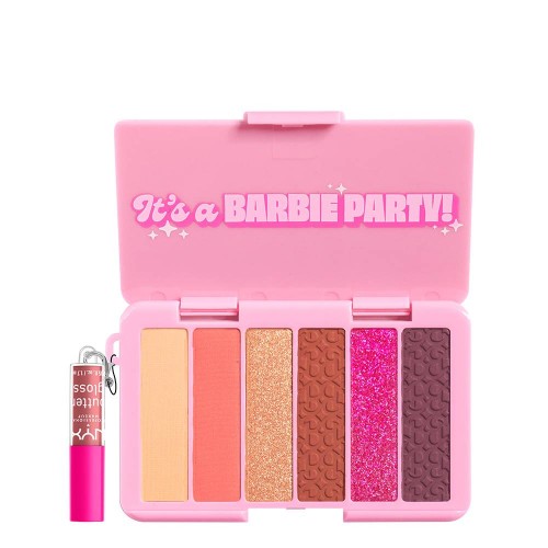 NYX Barbie Paleta de Sombras It's a Barbie Party