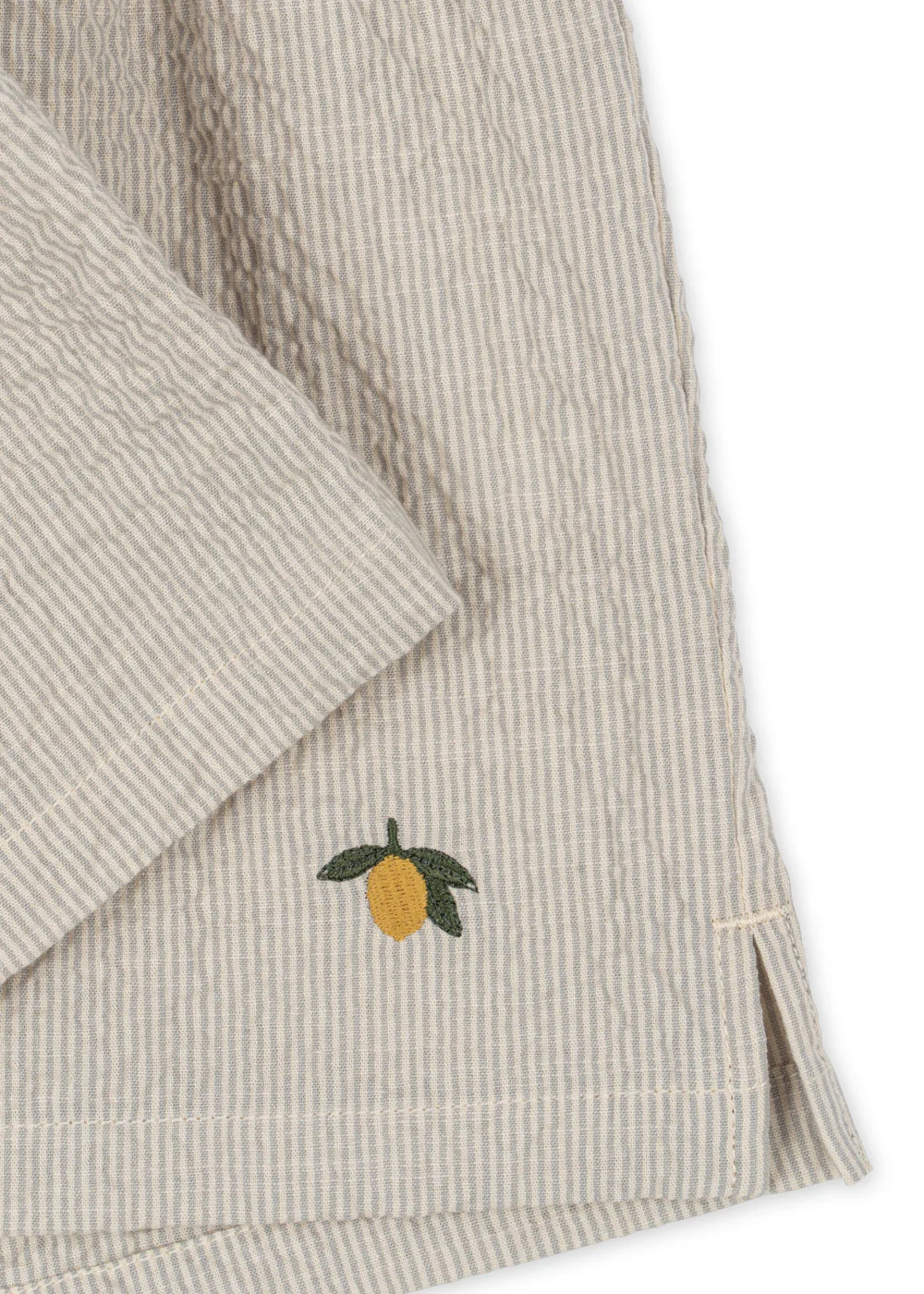 Elliot shorts - quarry stripe - 12M