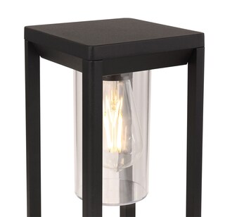 CANDELA Außenleuchte schwarz