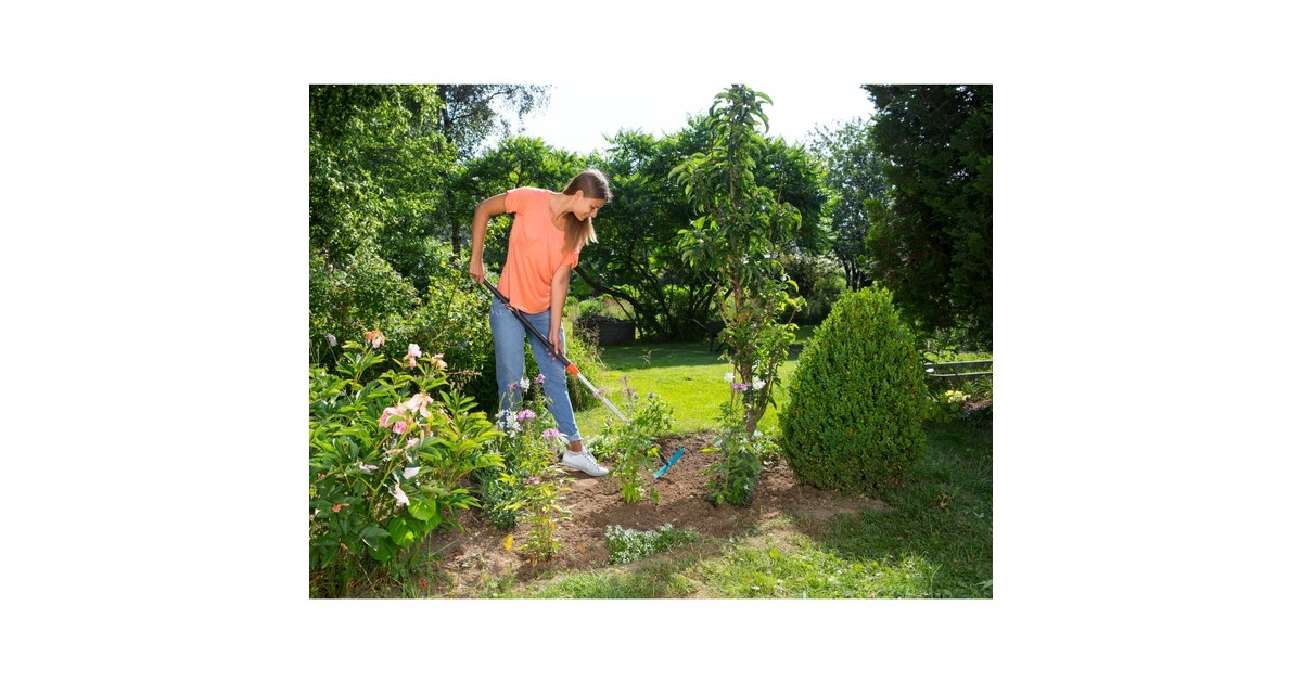 GARDENACombisystem telescoopsteel 90 - 145 cm  (Antraciet/oranje, 3719-20)