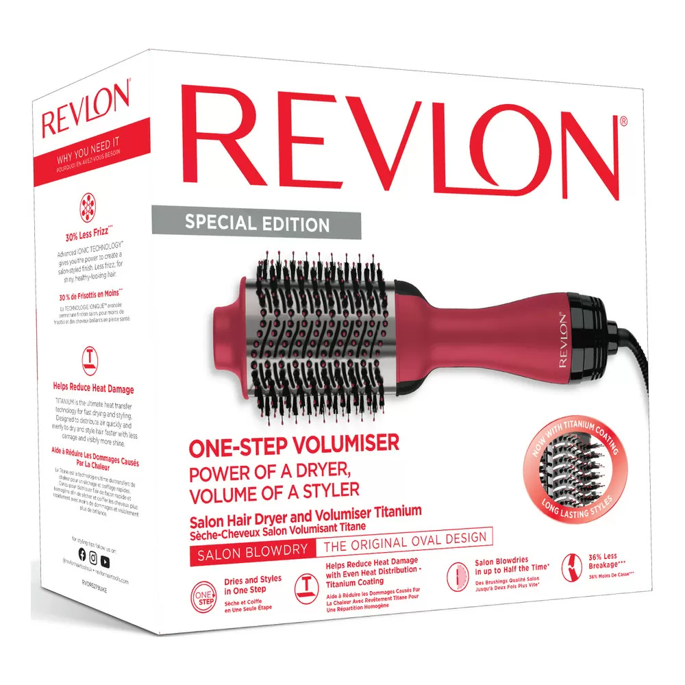 Revlon Volumiser One-step Pro Collection Titanium - 1 stk.