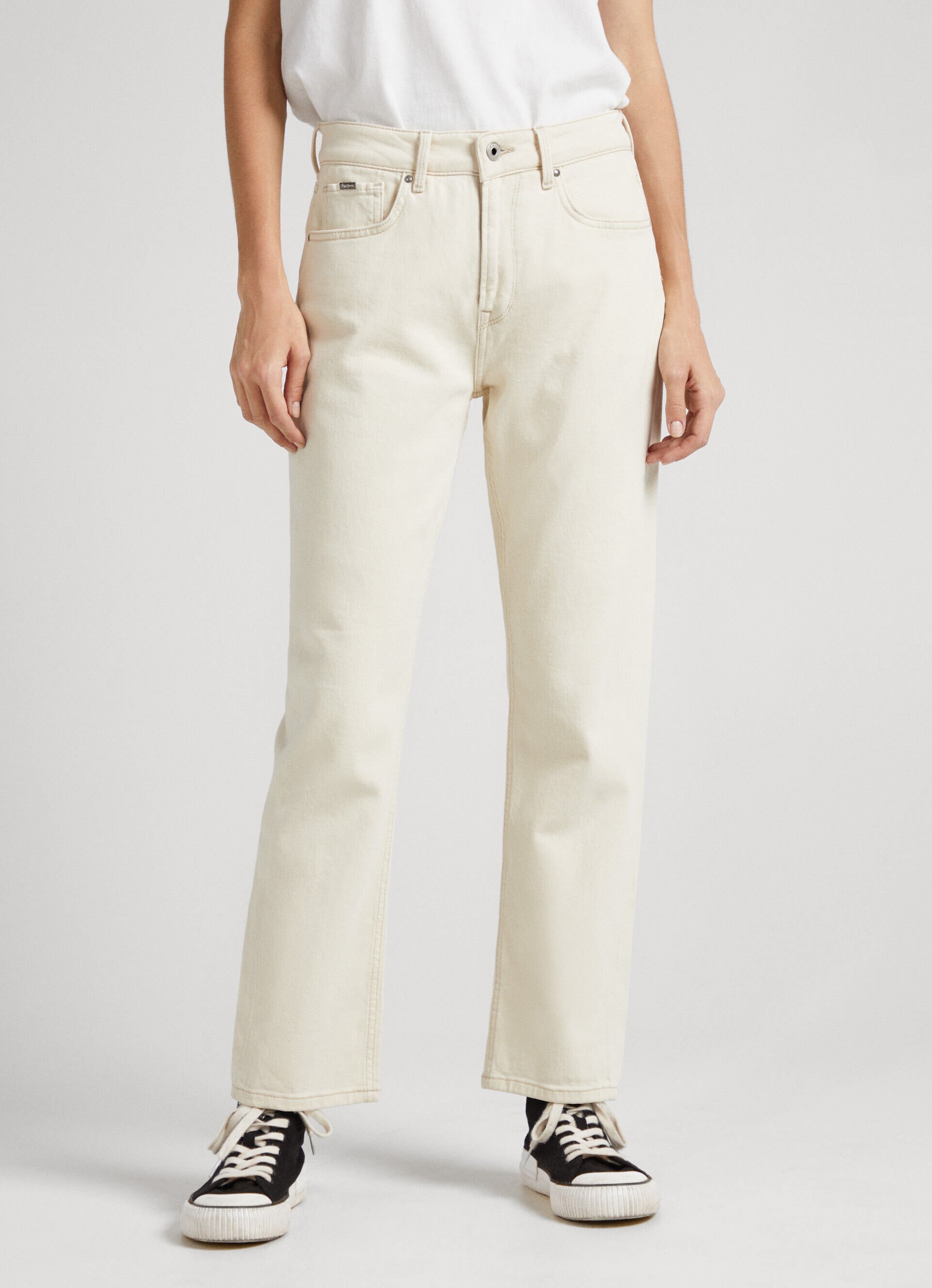 CALÇA JEANS MARY FIT REGULAR TIRO ALTO - jeans
