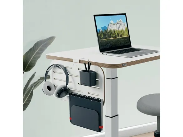 Leitz Ergo Small - Pegboard skrivebordsorganisator - MDF-tavle - hvid