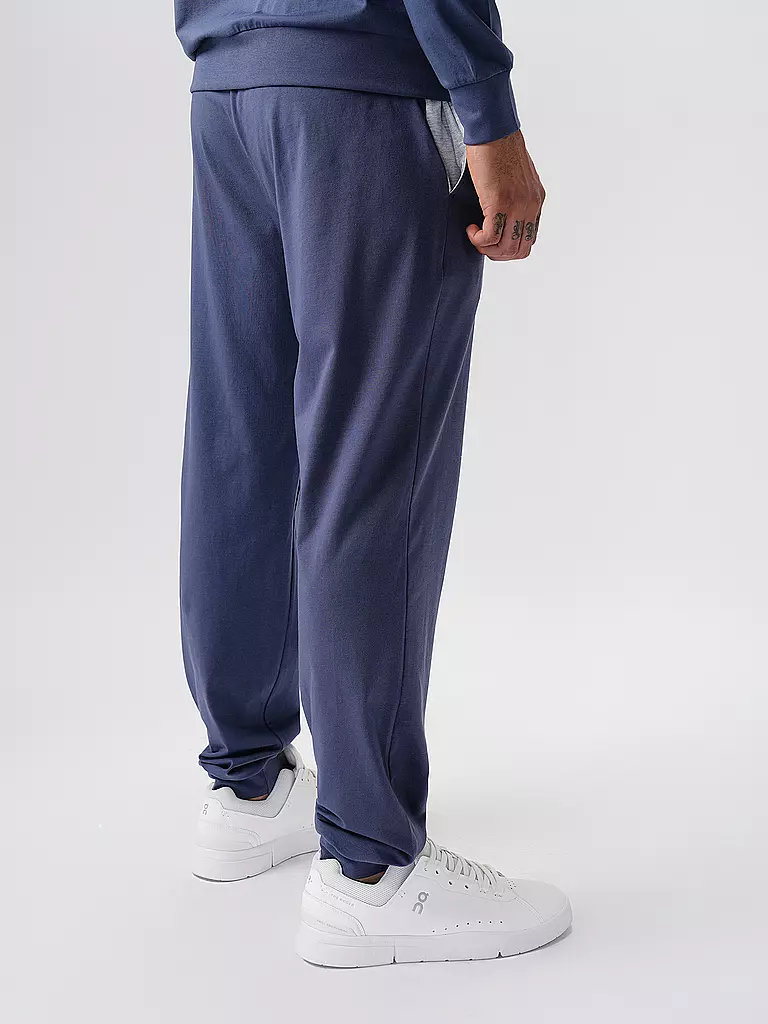 BOSS Pyjamahose blau