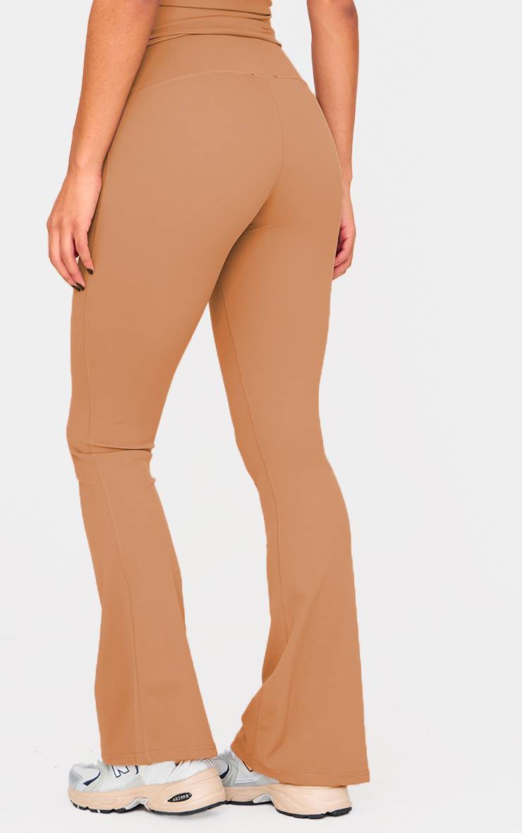 Gris Argile Pantalon De Yoga Évasé Ultimate Sculpt