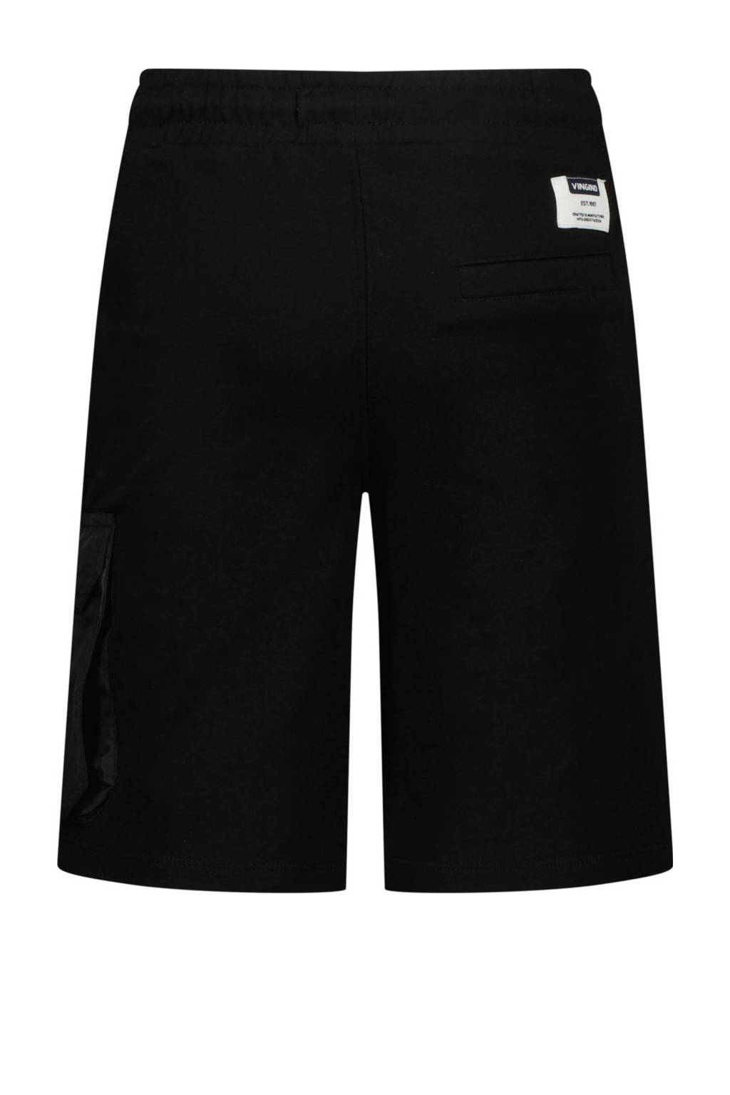 Vingino sweatshort Resi met printopdruk zwart