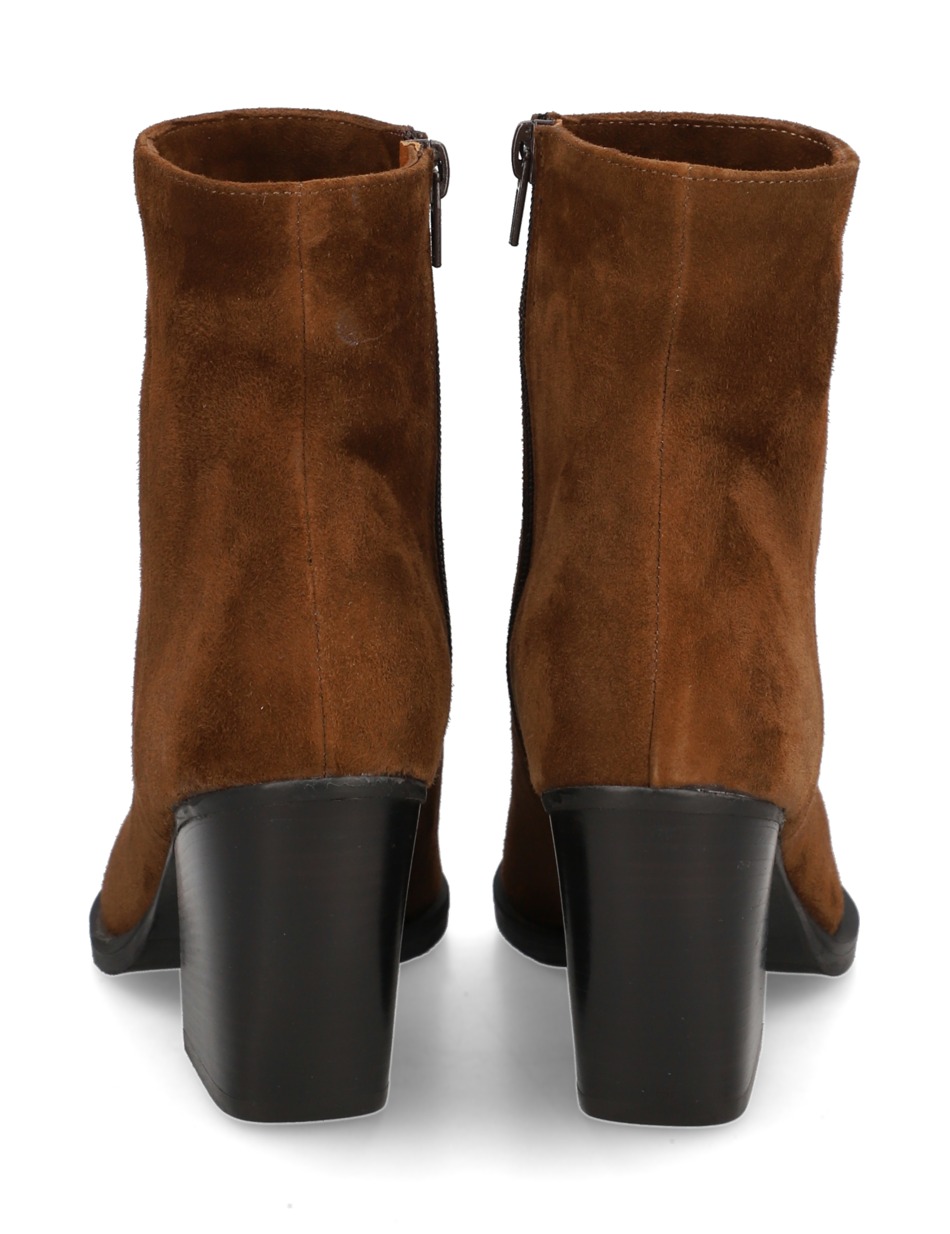Veloursleder Stiefelette