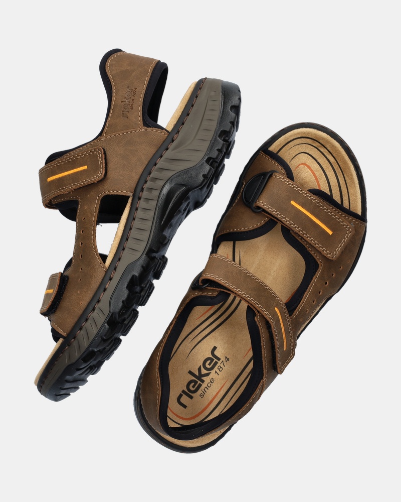 Rieker Sandalen  - bruin