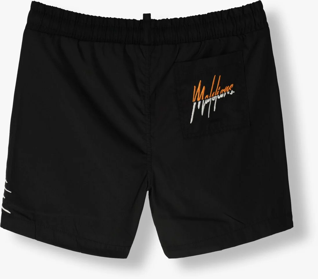 MALELIONS zwarte malelions  split swim shorts