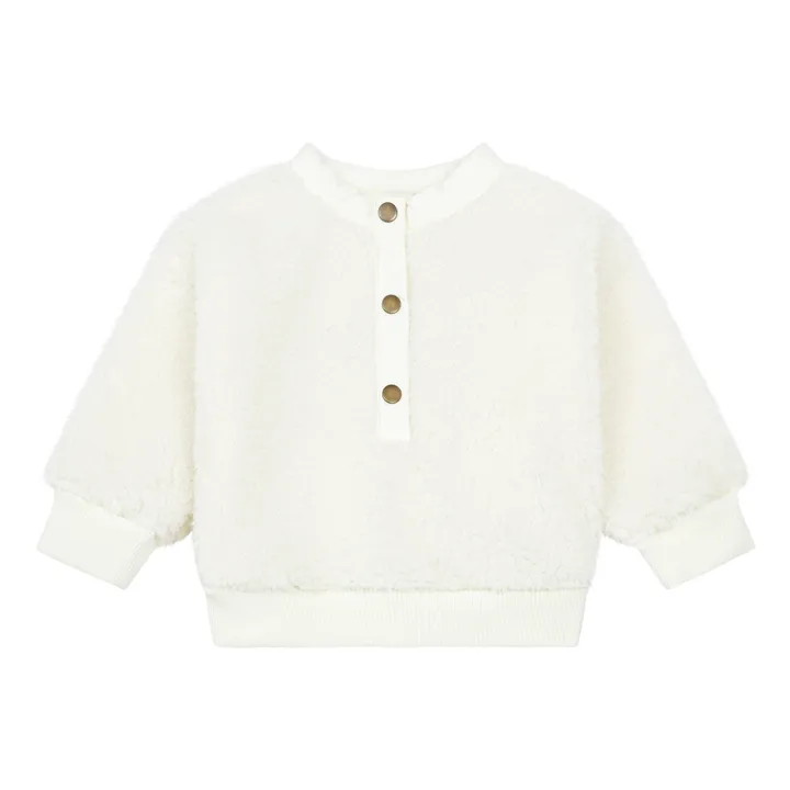 Marlot Paris Sweat Façon Fourrure Joe | Ecru