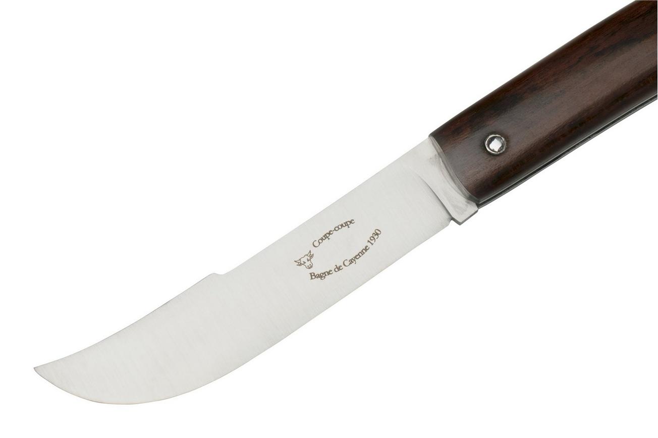 Laguiole en Aubrac Coupe-Coupe L0511CPL letterhout/slangenhout, zakmes, 11 cm
