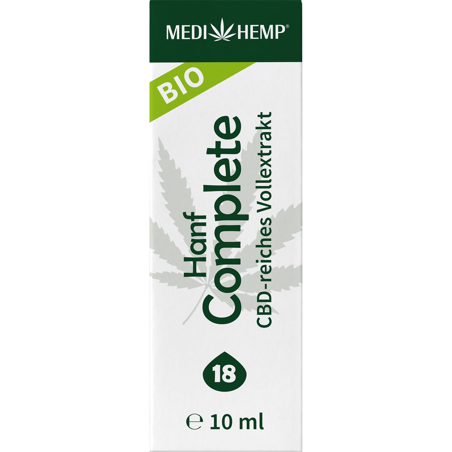 MEDIHEMP Bio Hanf Complete 18% - 1800mg CBD