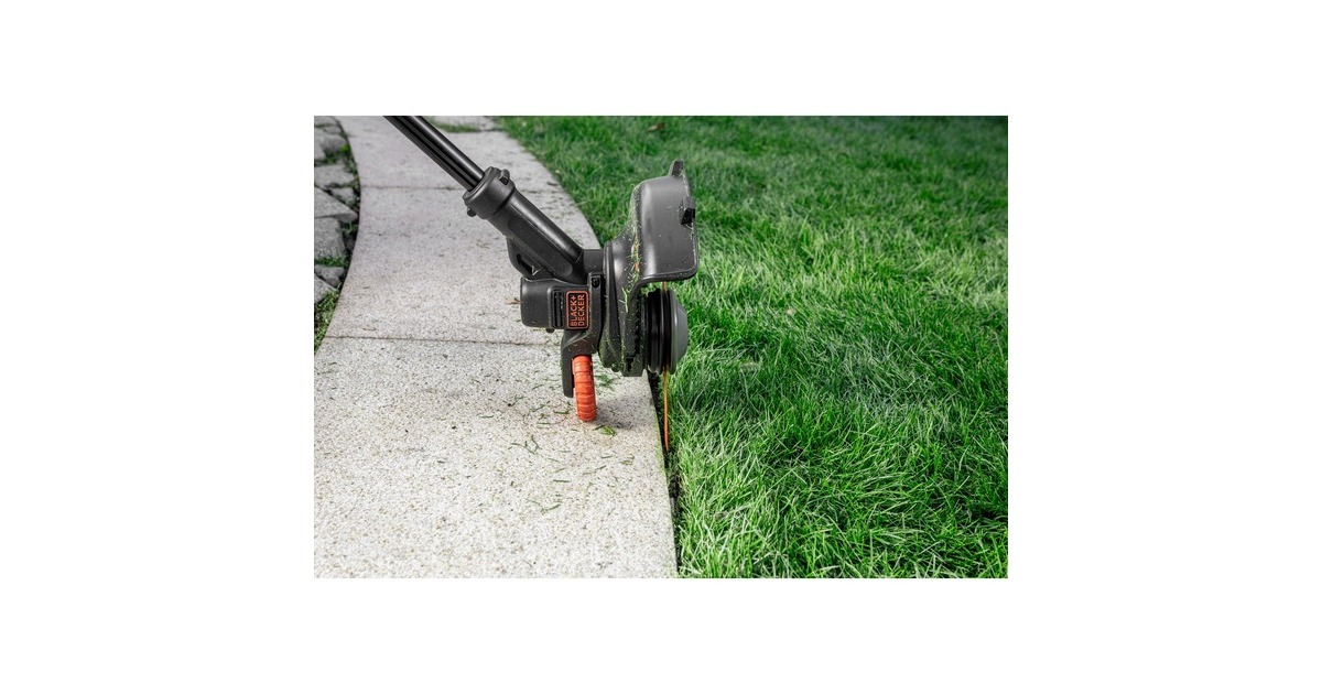 BLACK+DECKER18V AFS grastrimmer met accu  (Zwart/oranje, 28 cm accu inbegrepen)
