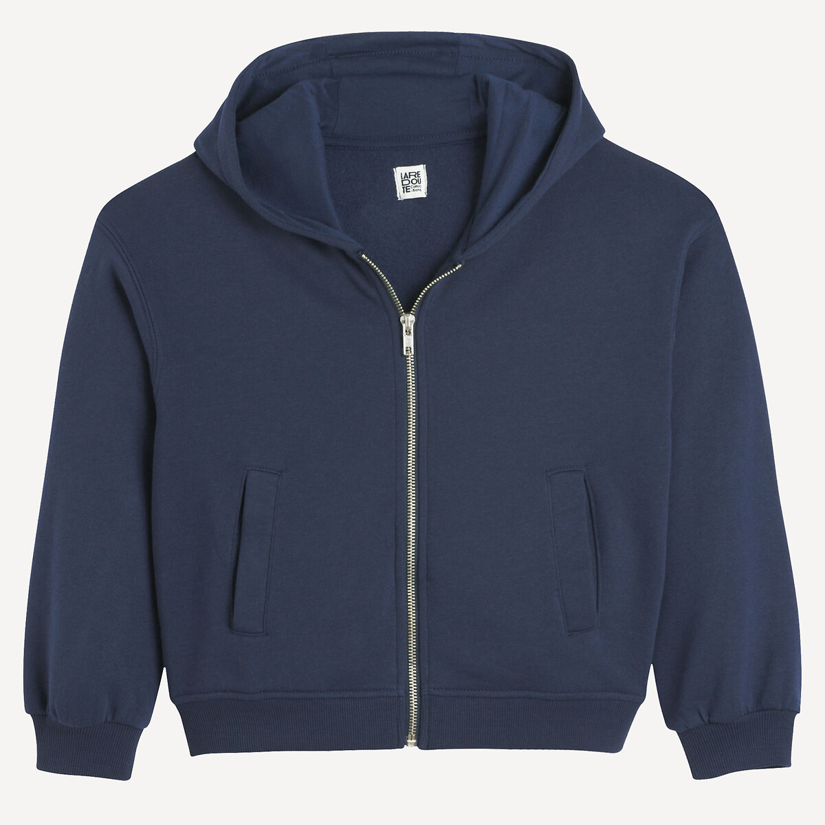 COLEÇÕES LA REDOUTE<br>Moletom com zíper em molton