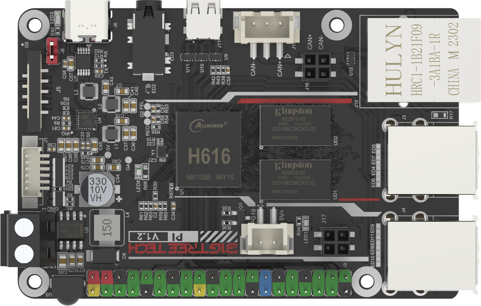 BIGTREETECH  BTT Pi, V1.2    Leistungsstarker Einplatinenrechner im Raspberry Pi-Format