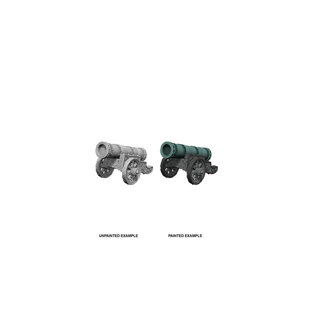 Wizkids Deep Cuts Unpainted Miniatures : Large Cannon