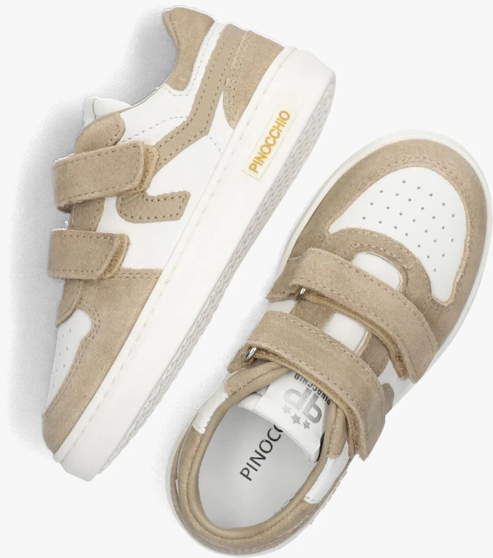 PINOCCHIO beige pinocchio lage sneakers p1016