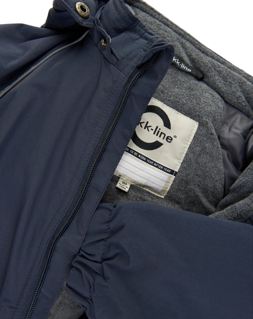 Schneeanzug JUNIOR SOLID in blue nights