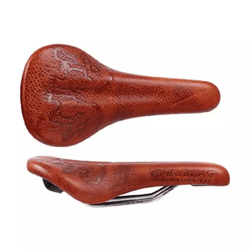 CHROMAG SELLES Trailmaster LTD chocolate Full Grain oiled leather Chromo rails
