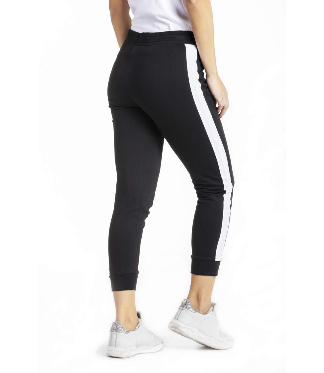 Pantalon en molleton slim fit RLW Tech OXANA NOIR