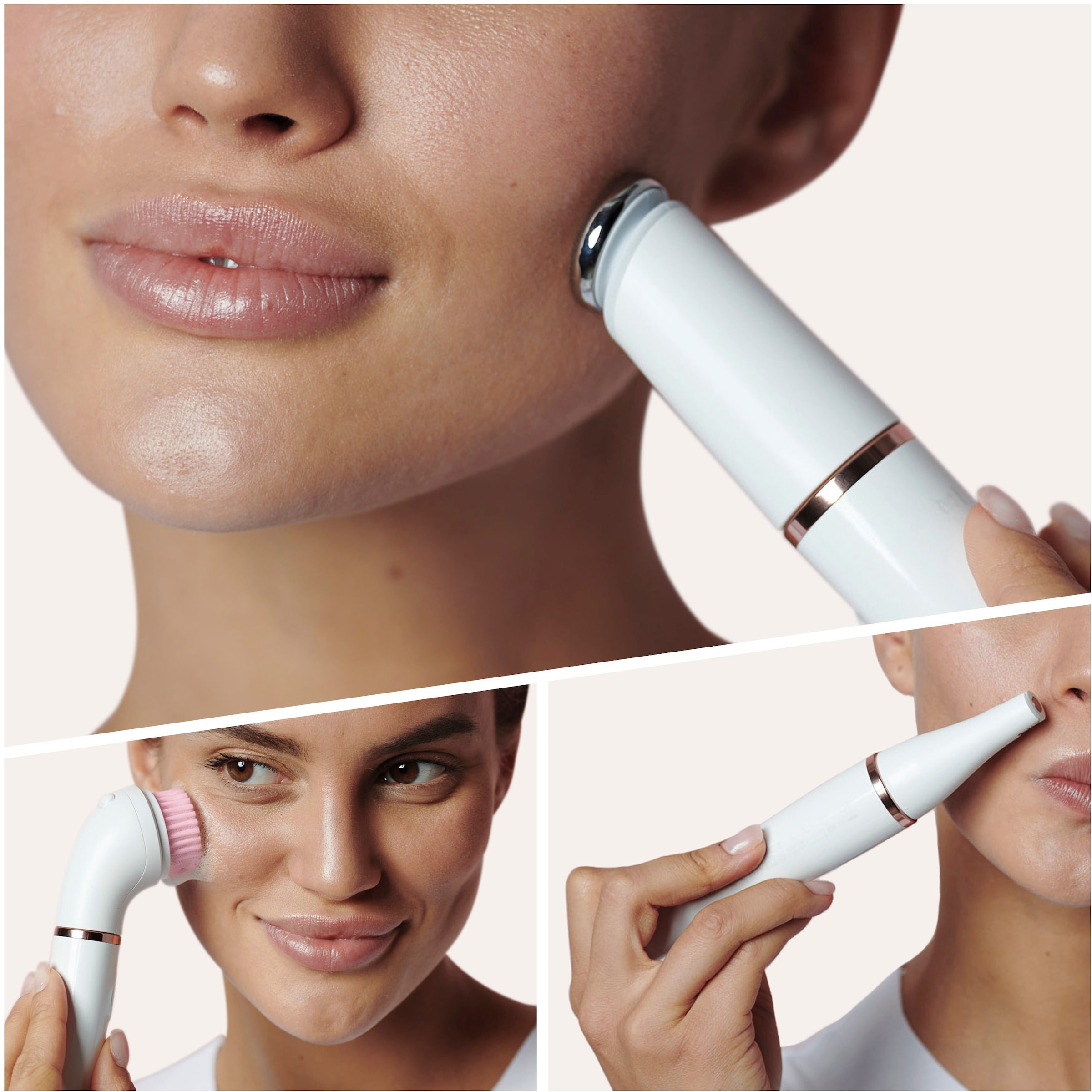 Braun Epilierer »FaceSpa Pro 912« 1 Stk. Aufsätze mit 3 Extras