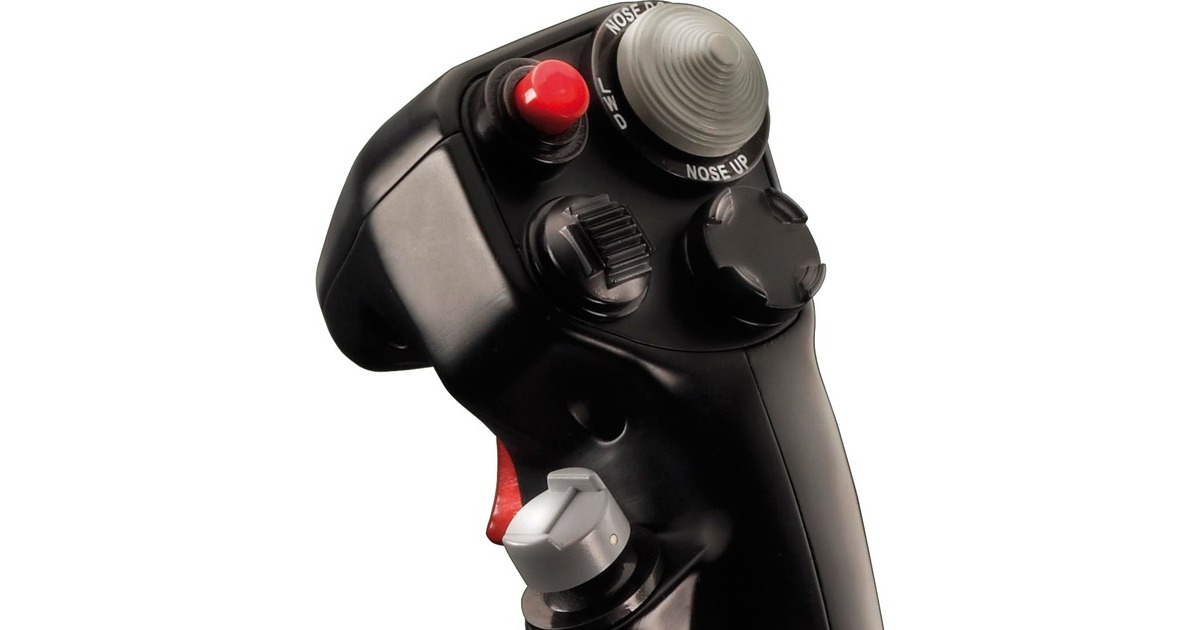 ThrustmasterHOTAS Warthog Joystick en Throttle gaming hotas  (Zwart/zilver, Pc)