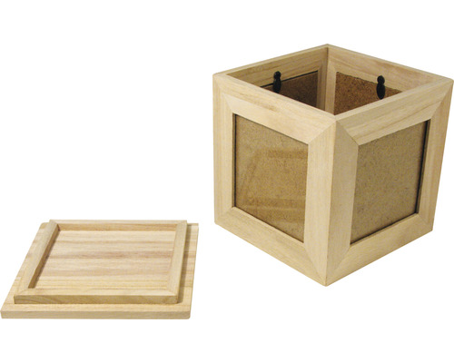 Houten fotokubus