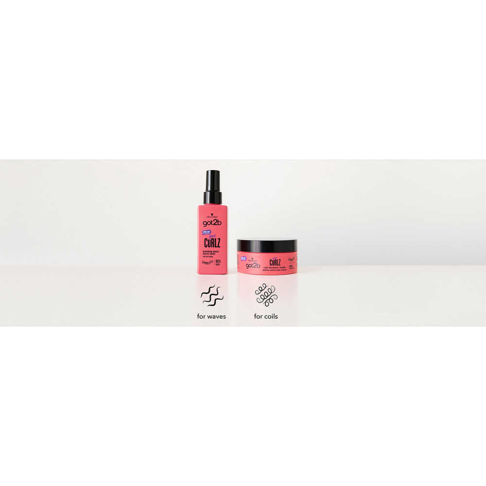 Schwarzkopf Got2b GotCurlz Beach Wave Spray - 150 ml.