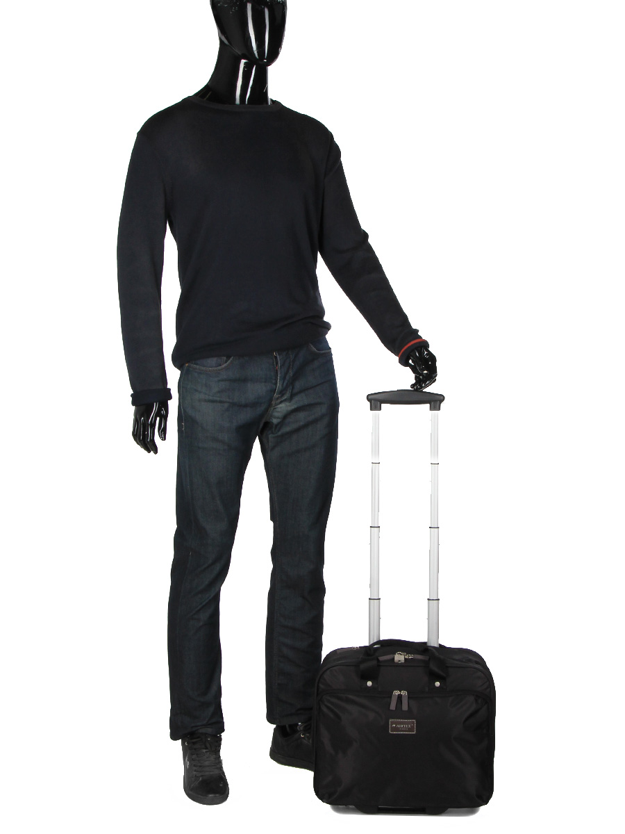 Pilot case Airtex Mimas Black 15 pouces