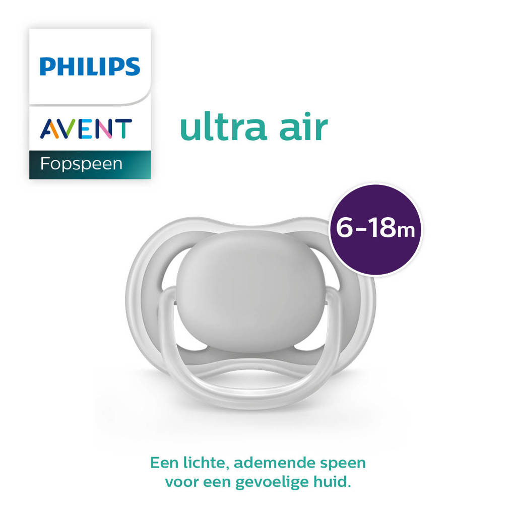 Goeie speenfopspeen 6-18M 2 stuks SCF080/04