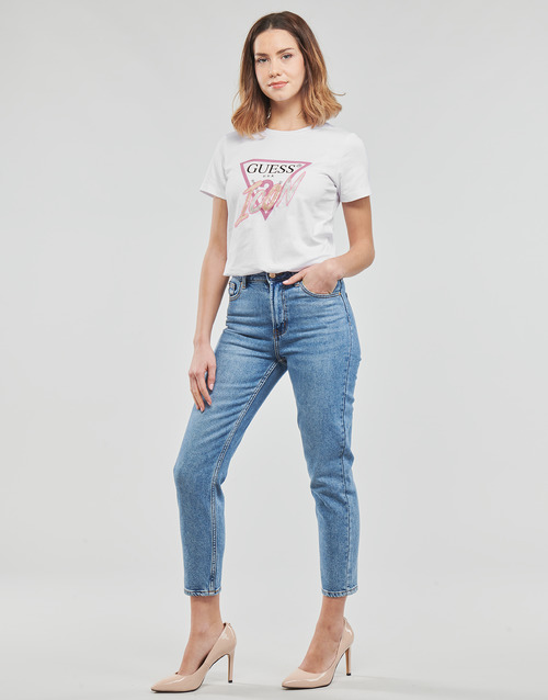 Guess - SS CN ICON TEE - Blanc