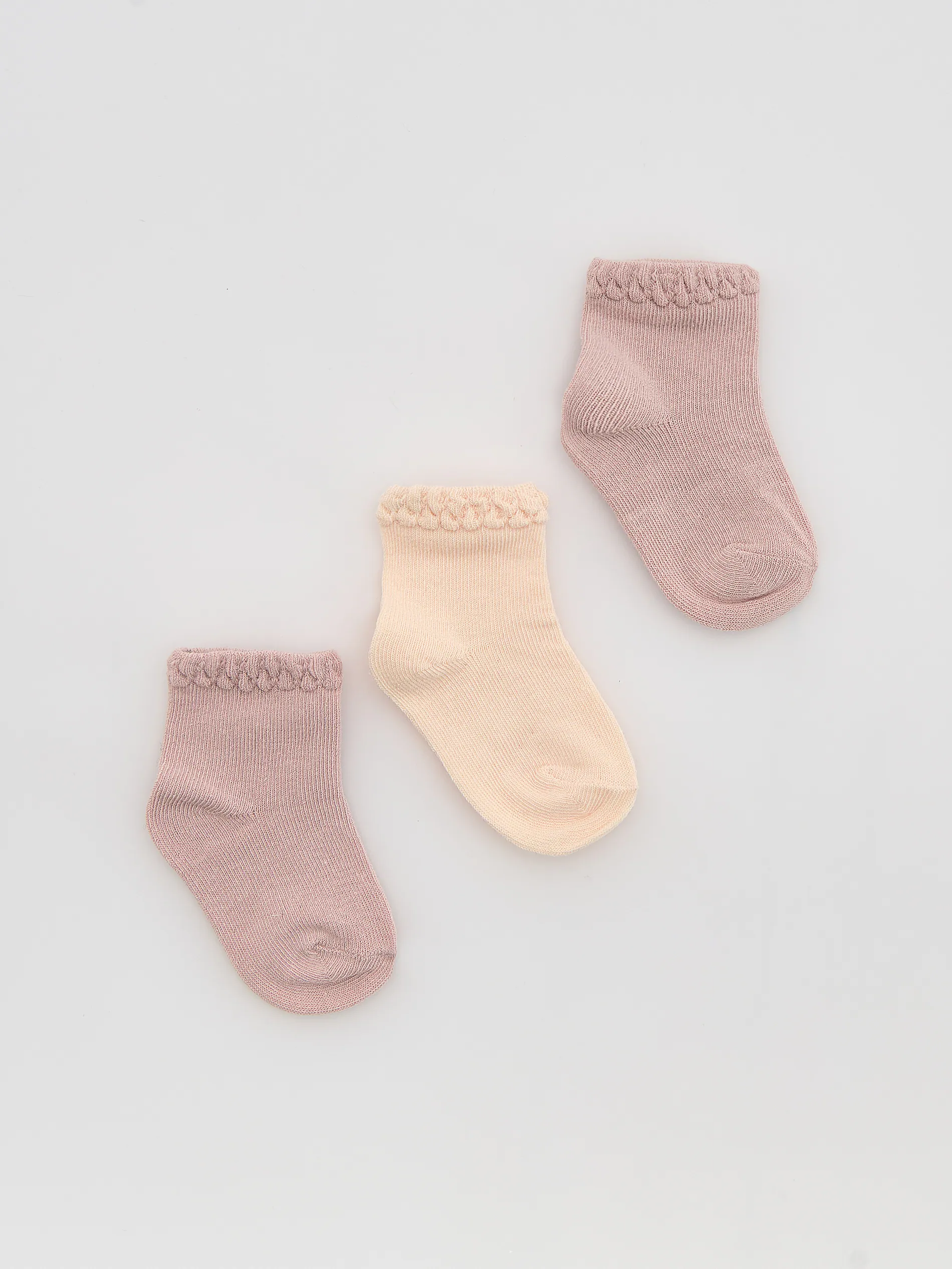 Socken mit hohem Baumwollanteil, 3er-Pack