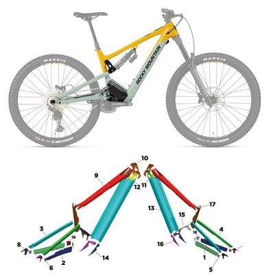 ROCKY MOUNTAIN ALTITUDE POWERPLAY ALU 2022 - M - GLOSSY