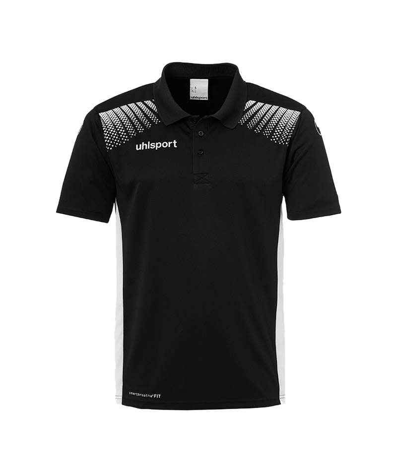 uhlsport Goal Poloshirt Kids Schwarz Weiss F01