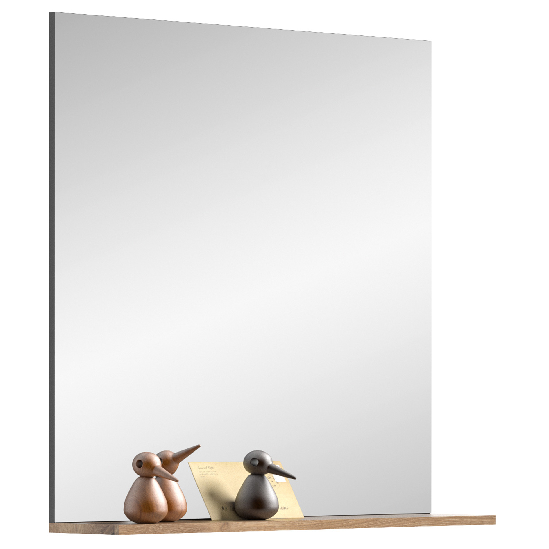 Spiegel MASON - Nox Oak - 90x84 cm