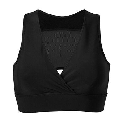 Boob Fleece Amme-BH, Svart