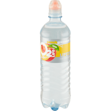 O2 Life Peach Green Tea 750 ml