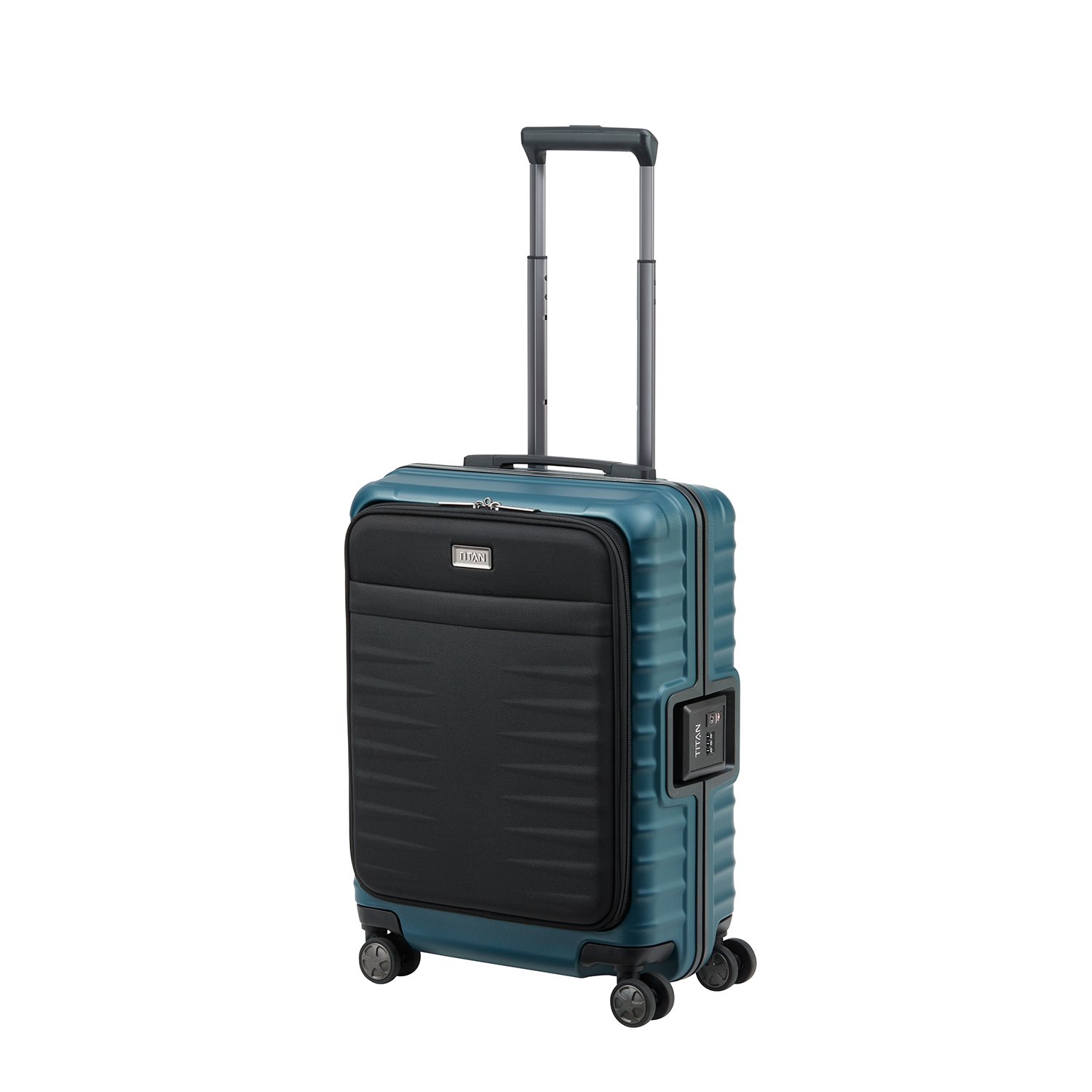 TITAN Litron Frame 4 Wheel Trolley S Frontpocket petrol