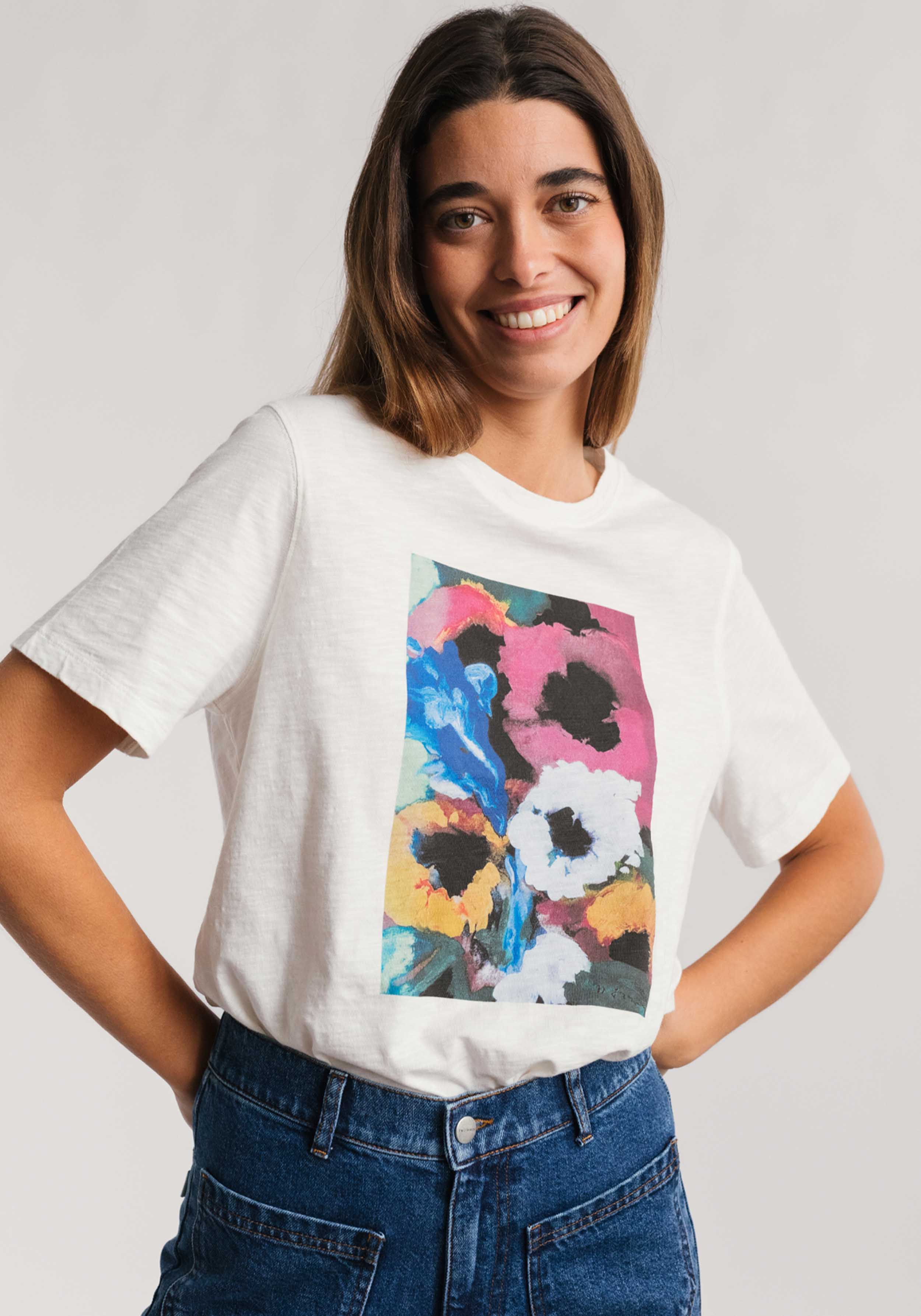 Twothirds T-Shirt Molln Off White