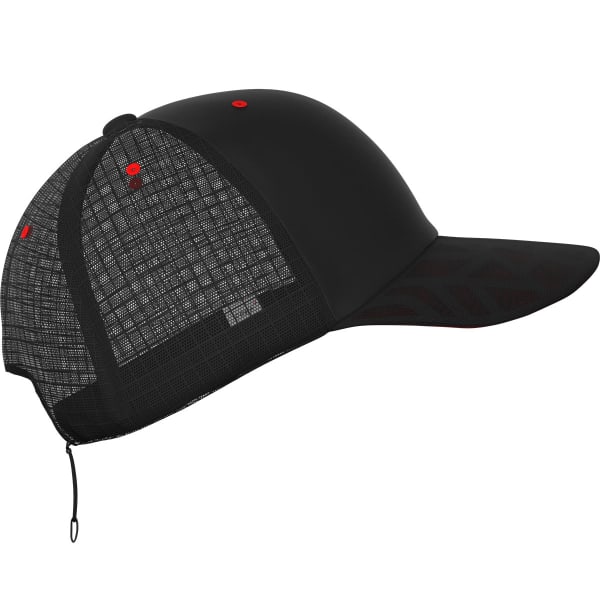 Casquette trail COMPRESSPORT RACING TRUCKER CAP BLACK/RED