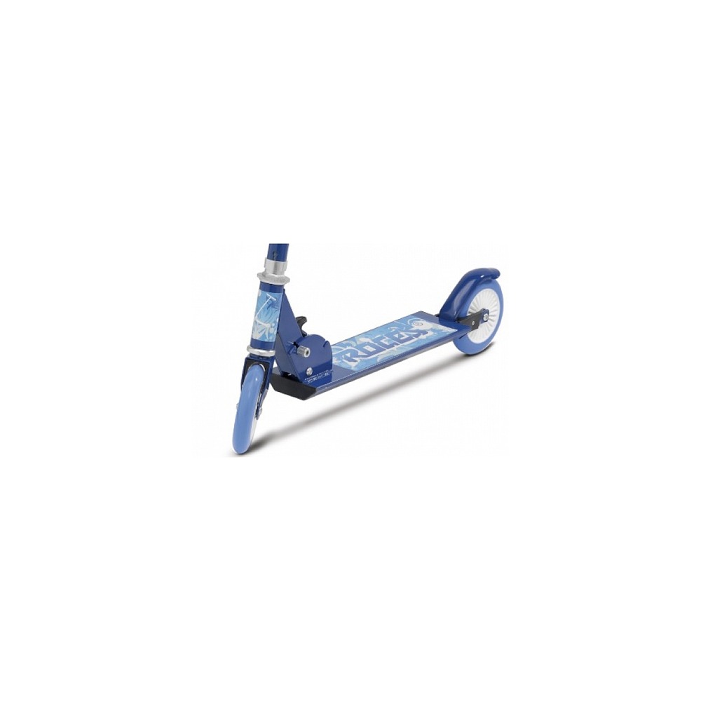 Trottinette alu 125mm bleu
