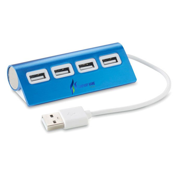 GiftRetail MO8853 - ALUHUB Duplicateur USB 4 ports