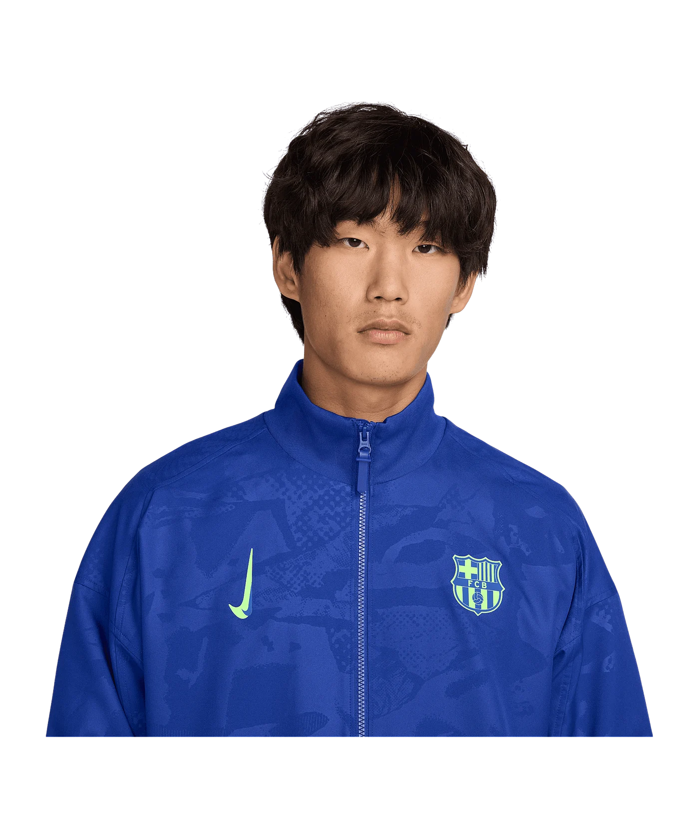 Nike FC Barcelona Strike Anthem Jacke 3rd Blau F417